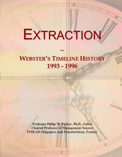 Extraction: Webster's Timeline History, 1993 - 1996
