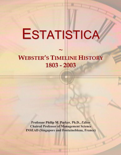 Estatistica: Webster's Timeline History, 1803 - 2003