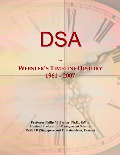 DSA: Webster's Timeline History, 1961 - 2007