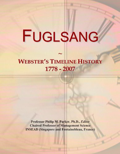 Fuglsang: Webster's Timeline History, 1778 - 2007