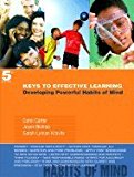 Keys to Effective Learning :: Developing Powerful Habits of Mind 5TH EDITION