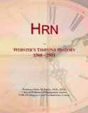 Hrn: Webster's Timeline History, 1568 - 2001