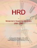HRD: Webster's Timeline History, 1930 - 2007