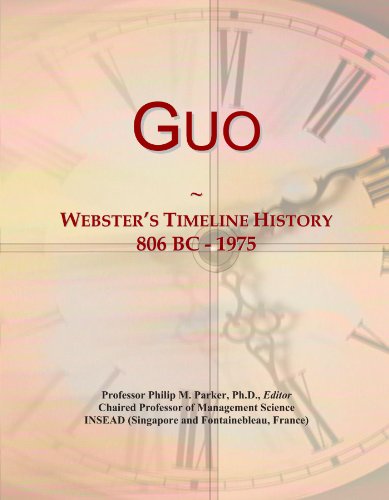 Guo: Webster's Timeline History, 806 BC - 1975