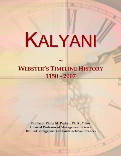 Kalyani: Webster's Timeline History, 1150 - 2007