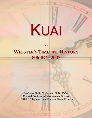 Kuai: Webster's Timeline History, 806 BC - 2007