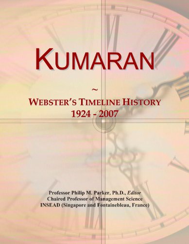 Kumaran: Webster's Timeline History, 1924 - 2007