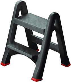 Curver 08605 Escabeau Polyester Gris 17 x 49 x 63 cm