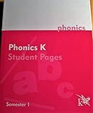 Phonics K Student Pages Semester 1