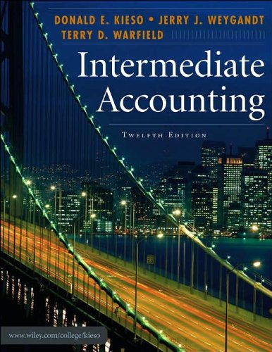 D. E. Kieso's,J. J. Weygandt's, T. D. Warfield's 12th(twelfth) edition(Intermediate Accounting (Hardcover))(2007)