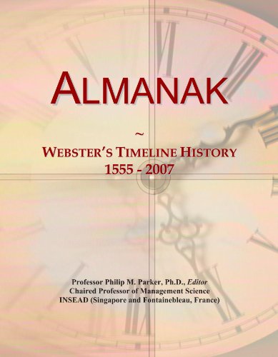 Almanak: Webster's Timeline History, 1555 - 2007
