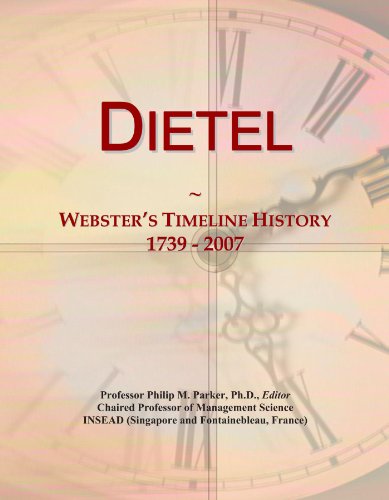 Dietel: Webster's Timeline History, 1739 - 2007
