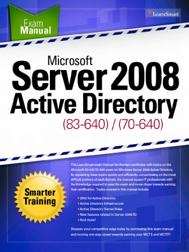 Server 2008 Active Directory Exam Manual