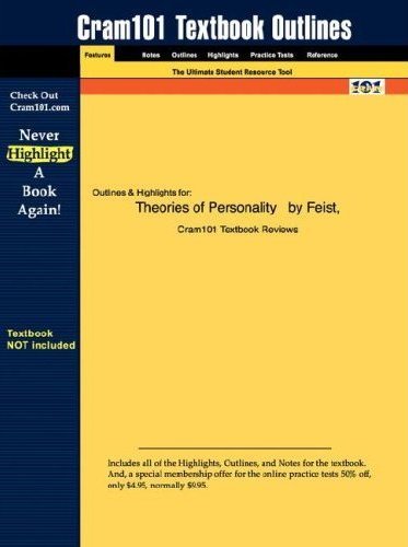 Theories of Personality By Feist & Feist (6th, Sixth Edition)