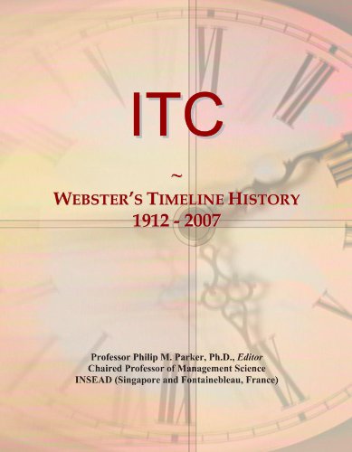 ITC: Webster's Timeline History, 1912 - 2007