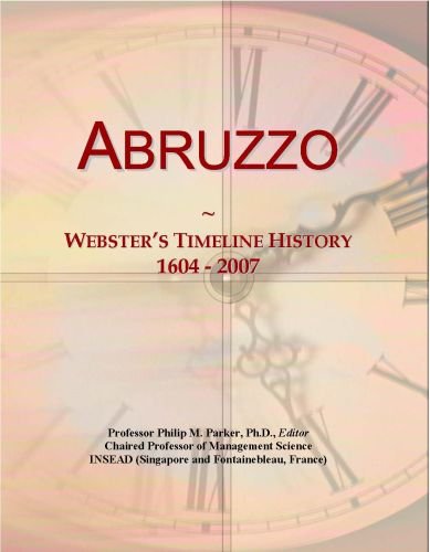 Abruzzo: Webster's Timeline History, 1604 - 2007