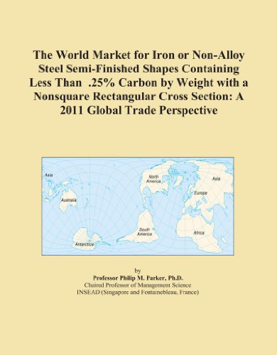 The World Market for Iron or Non-Alloy Steel Semi-Finished Shapes Containing Less Than .25% Carbon by Weight with a Nonsquare Rectangular Cross Section: A 2011 Global Trade Perspective