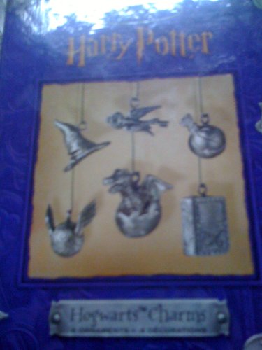 Hallmark Keepsake Ornament Harry Potter Hogwarts Charm 6 Ornaments /Decorations Pewter