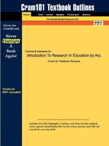 Introduction to Research in Education