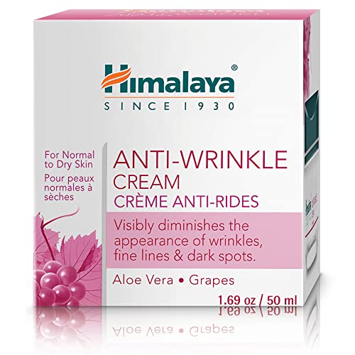 Himalaya Anti-Wrinkle Cream, Reduces Fine Lines and Age Spots, 50 ml