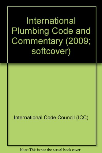 International Plumbing Code and Commentary (2009; softcover)