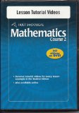 Lesson Tutorial Videos, Mathematics Course 2