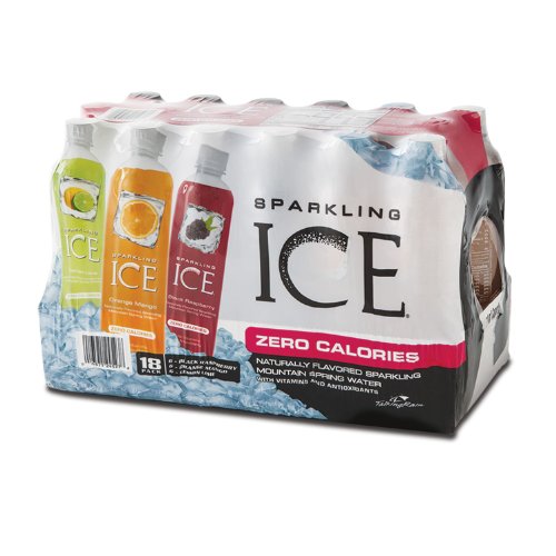 TalkingRain Sparkling ICE Variety Pack, 17-Ounce Bottles (Pack of 18)