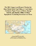 The 2011 Import and Export Market for Base Metal Desk-Top Filing or Card-Index Cabinets, Paper Trays or Rests, Stamp Stands, and Similar Office or Desk Equipment Excluding Furniture in China
