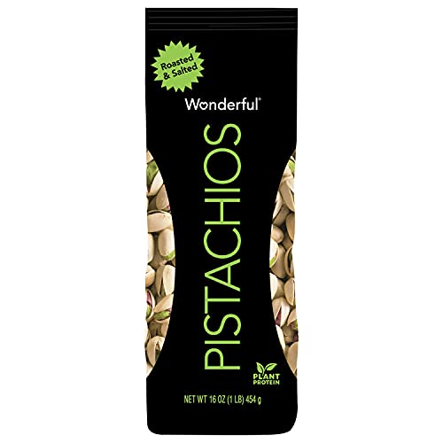 Book Cover Wonderful Pistachios, Roasted and Salted, 16 Ounce Bag