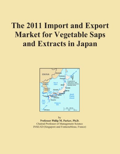 The 2011 Import and Export Market for Vegetable Saps and Extracts in Japan