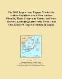 The 2011 Import and Export Market for Amino-Naphthols and Other Amino-Phenols, Their Ethers and Esters, and Salts Thereof, Excluding Esters with More Than One Kind of Oxygen-Function in Japan