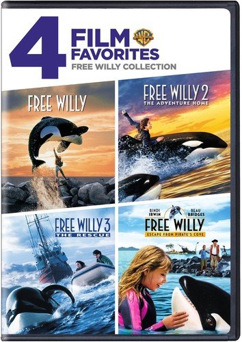 Book Cover 4 Film Favorites: Free Willy 1-4 Collection [DVD] [Region 1] [US Import] [NTSC]