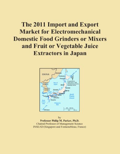 The 2011 Import and Export Market for Electromechanical Domestic Food Grinders or Mixers and Fruit or Vegetable Juice Extractors in Japan