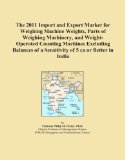 The 2011 Import and Export Market for Weighing Machine Weights, Parts of Weighing Machinery, and Weight-Operated Counting Machines Excluding Balances of a Sensitivity of 5 ca or Better in India