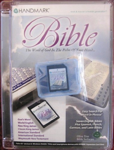 Handmark Bible The Word of God in Your Hand - Palm OS - Windows Mobile - PDAs and Smart Phones