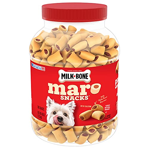 Book Cover Milk-Bone MaroSnacks Dog Treats for Dogs of All Sizes, 40 Ounces