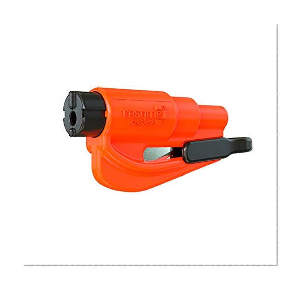 Resqme GBO-RQM-ORANGE Porte-Clés Sécurité, Orange, Lot de 1
