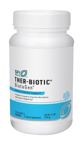 Klaire Labs Biotagen - Prebiotic Inulin, Beta-Glucan & Arabinogalactan to Support Gut Microbiota (120 Capsules)
