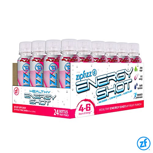 Zipfizz Liquid Energy Shot, Healthy Hydration B12 and Multi Vitamin Drink, 24 Count