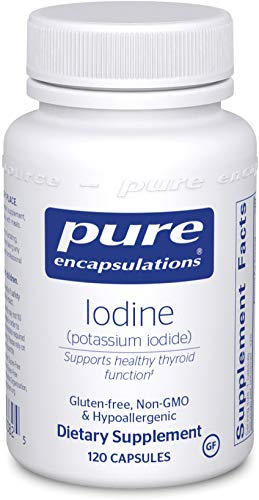 Pure Encapsulations Iodine | Supplement to Support The Thyroid and Maintain Healthy Cellular Metabolism* | 120 Capsules