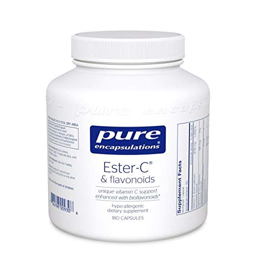 Pure Encapsulations - Ester-C & flavonoids - 180 vcaps