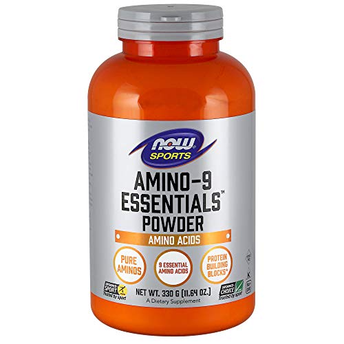NOW Sports Nutrition, Amino-9 EssentialsTM Powder, Amino Acids, 330-Grams