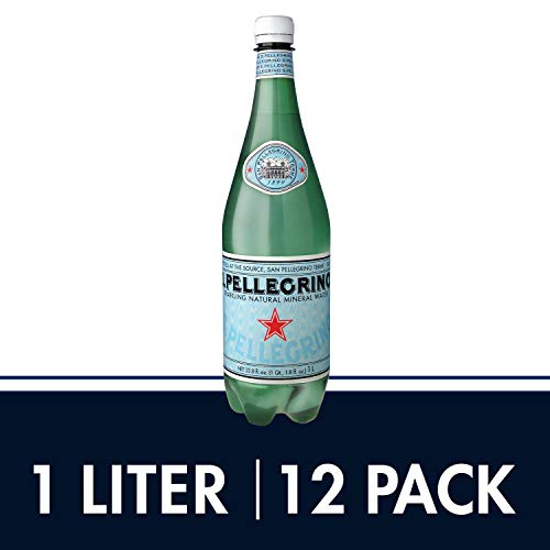 Book Cover S.Pellegrino Sparkling Natural Mineral Water, 33.8 fl oz. (Pack of 12)