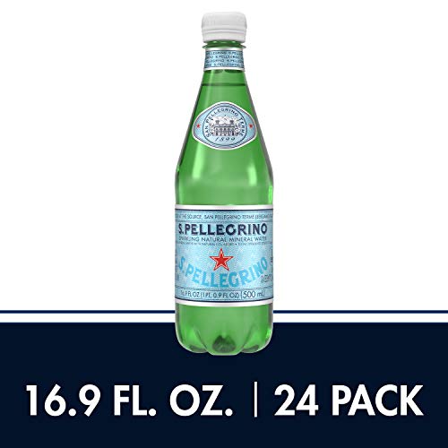 Book Cover S.Pellegrino Sparkling Natural Mineral Water, 16.9 fl oz. (24 Count)