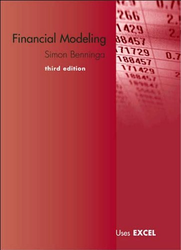 S. Benninga's 3rd(third) edition (Financial Modeling, 3rd Edition (Hardcover))(2008)