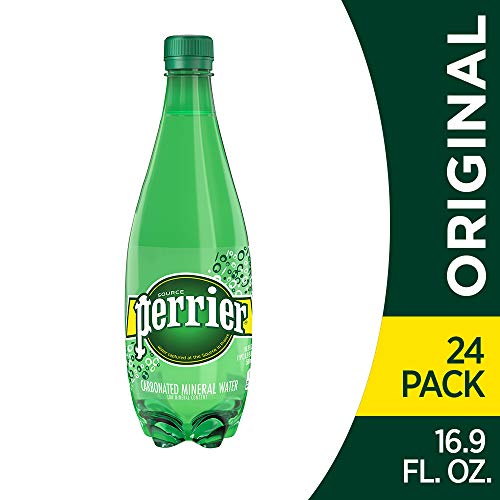 Book Cover Perrier Sparkling Mineral Water, 16.9 Ounce (Pack of 24)