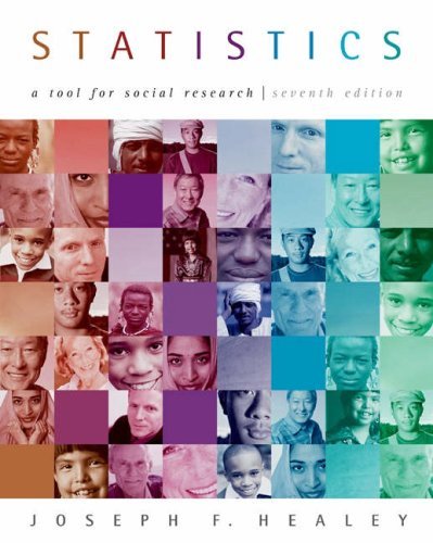 Statistics a Tool For Social Research Seventh Edition (7th Edition)