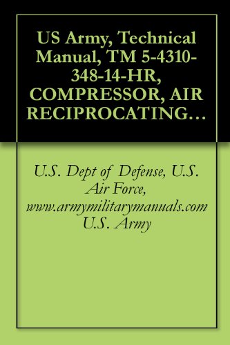 US Army, Technical Manual, TM 5-4310-348-14-HR, COMPRESSOR, AIR RECIPROCATING, ELECTRIC MOTOR DRIVEN, RECEIVER 2 HP, 5 CFM, 175 PSI, (INGERSOLL-RAND MODELS ... military manauals, special forces