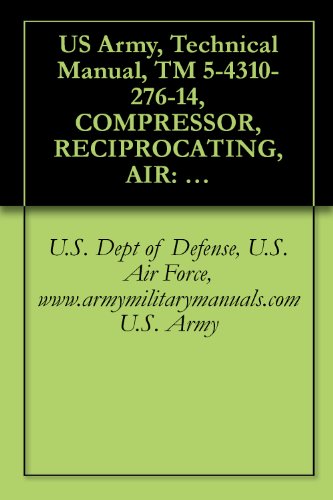 US Army, Technical Manual, TM 5-4310-276-14, COMPRESSOR, RECIPROCATING, AIR: HAND-TRUCK MOUNTED, ENGINE DRIVEN, 5 CFM, 175 PSI, (KELLOGG AMERICAN MODEL ... military manauals, special forces