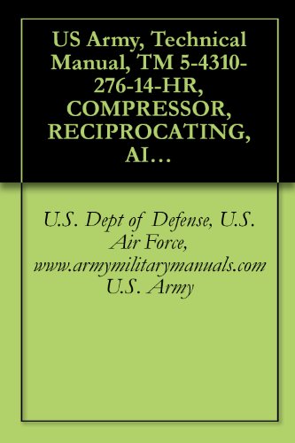 US Army, Technical Manual, TM 5-4310-276-14-HR, COMPRESSOR, RECIPROCATING, AIR: HANDTRUCK MOUNTED, GASOLINE ENG DRIVEN, 5 CFM, 175 PSI, (KELLOGG AMERICAN ... military manauals, special forces